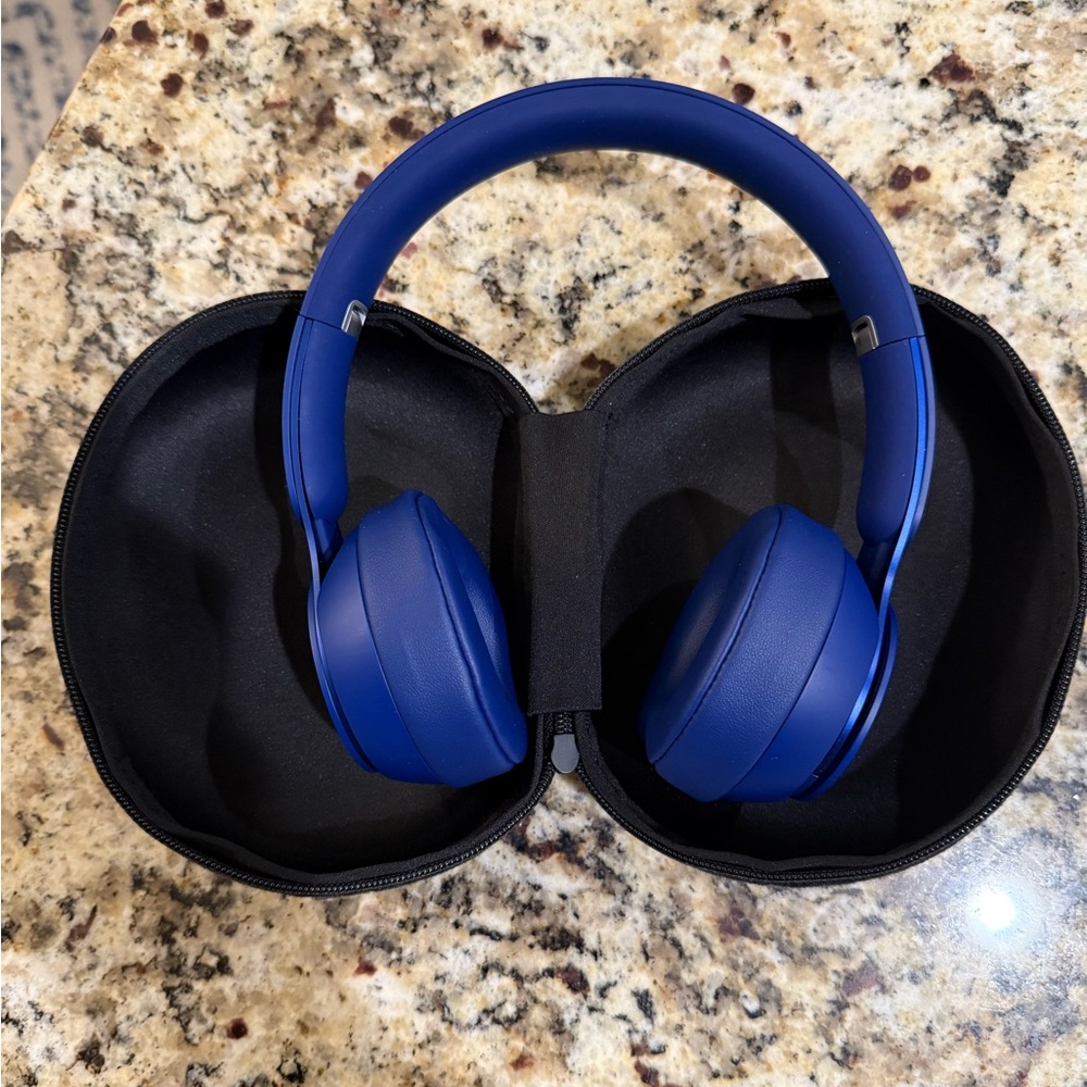 Beats by Dre Headphones in blue